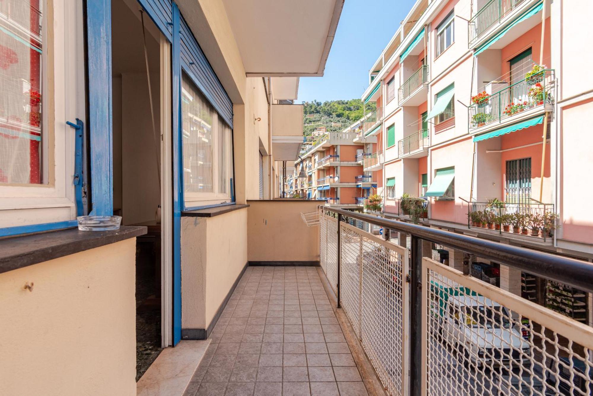 90Mq In Centro 5Min Dal Mare Apartment Recco Bagian luar foto