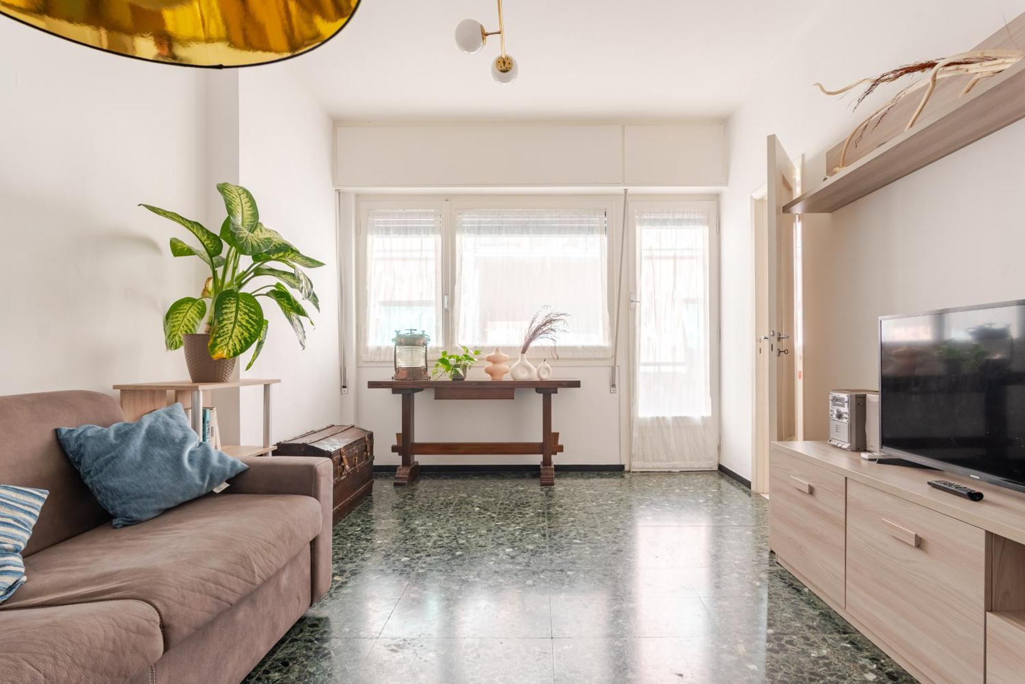 90Mq In Centro 5Min Dal Mare Apartment Recco Bagian luar foto